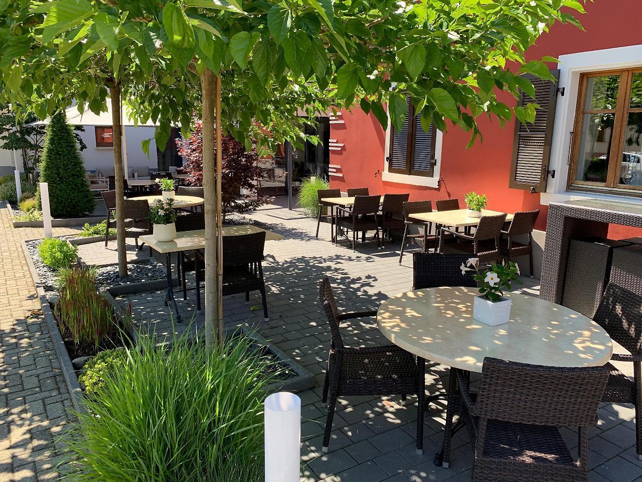 Logis Hotel Restaurant Au Lion Rouge Bartenheim Exterior photo